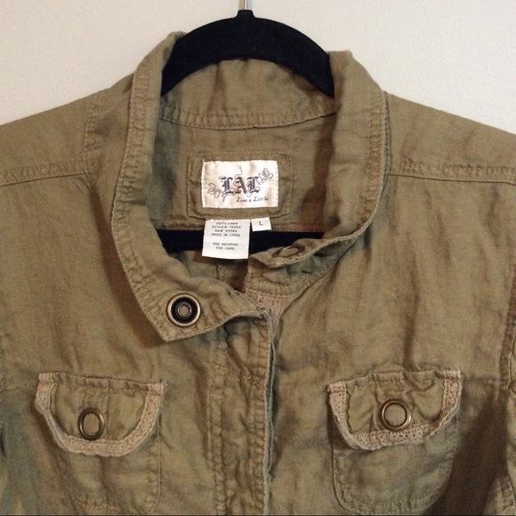 100% Linen Jacket - Picture 3 of 4